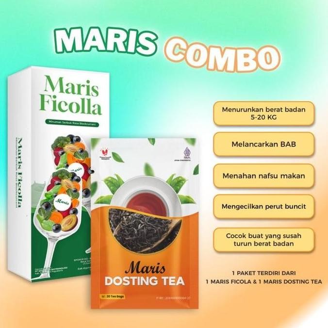 

welcome to tahuan jaya MARIS COMBO TEH MARIS + MARIS FICOLLA