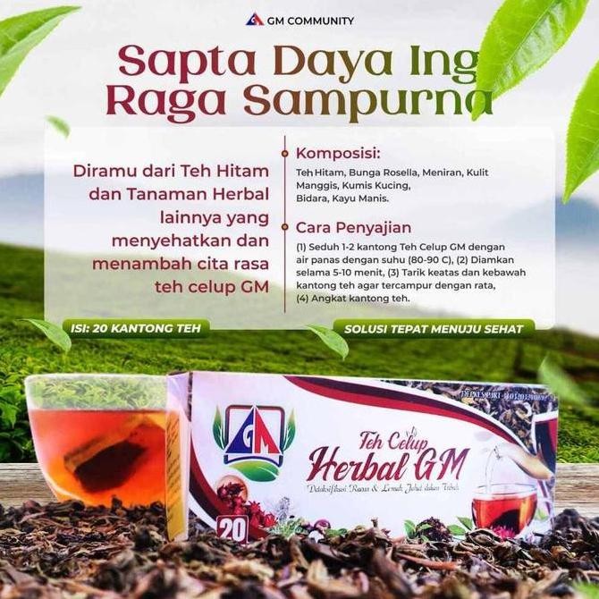 

welcome to tahuan jaya Teh Celup Herbal GM/Teh Celup GM | Teh Herbal | Herbal | herbal GM