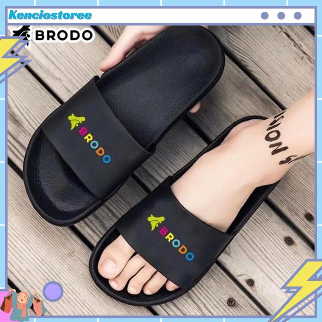 Sandal Slop Pria Original Sendal Brodo Unisex Viral