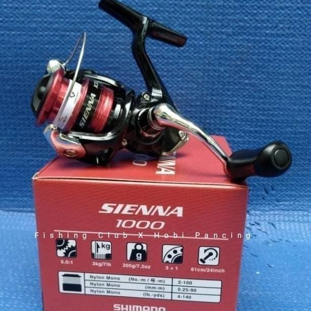Reel Pancing Shimano Sienna FG 1000