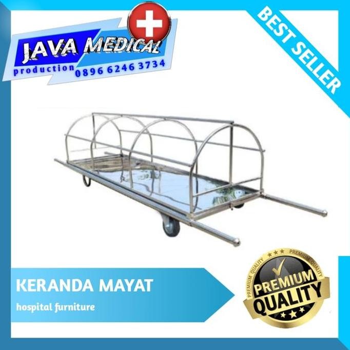 New Edition Keranda Mayat Jenazah / Emergency/ Rumah Sakit / Ambulance / Masjid