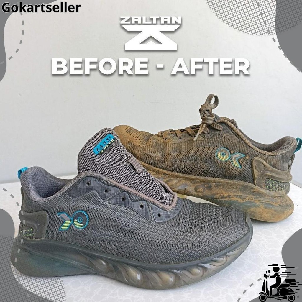 Zaltan Foam Cleaner Sabun Pembersih Sepatu Gunung Tanpa Air 100Ml | Foam Pembersih Sepatu Tanpa Air 