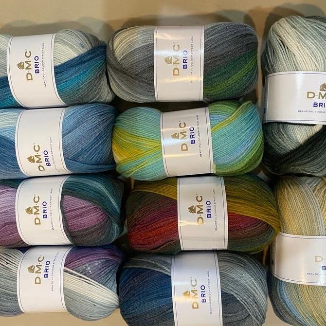 New Edition Dmc Brio/Benang Rajut/Benang Gradasi Warna