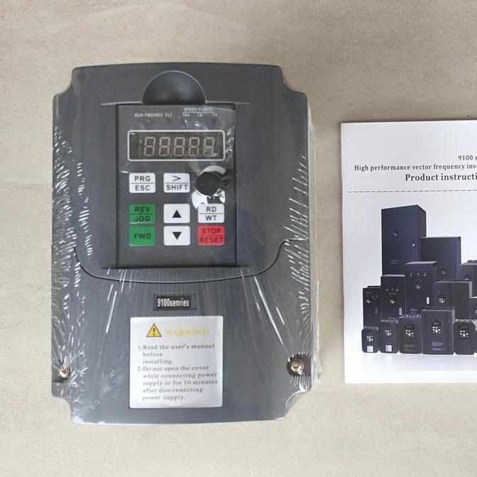 4KW AC 220V Single Phase to AC 380V three Phase VFD Motor Inverter 4KW