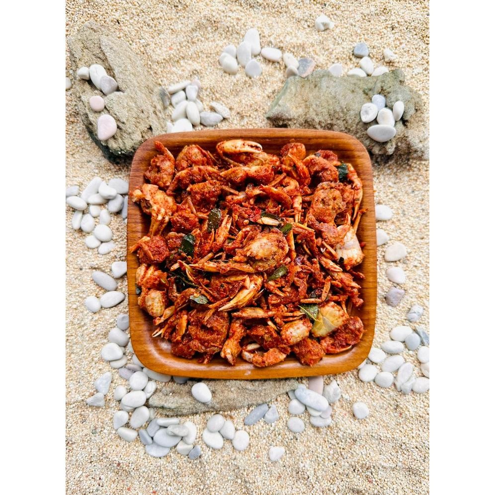 

Baby Crab Crispy Pedas Daun Jeruk 500Gr Ngabret