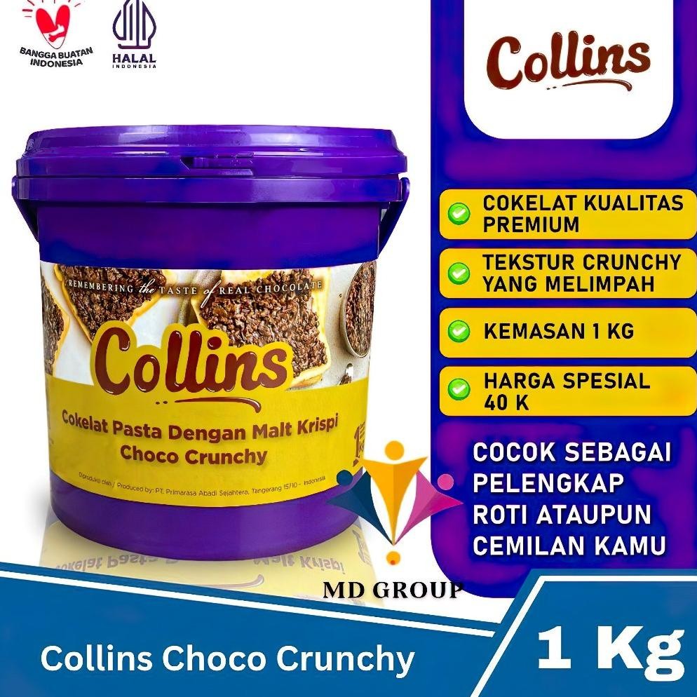 

Samarinda - Collins Choco Crunchy 1Kg Halal Bpom