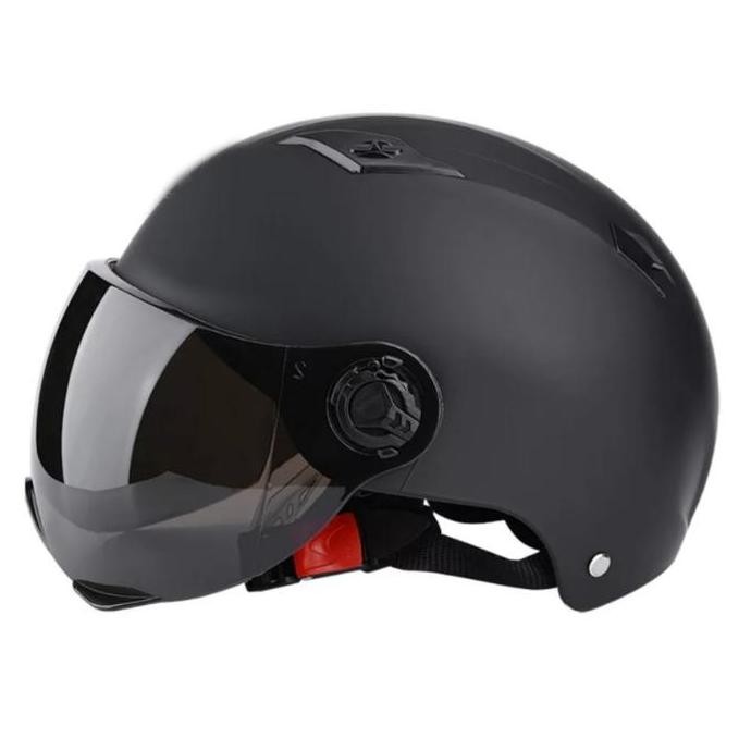 skybike helm sepeda motor skuter listrik elektrik Scoopy half face TJ