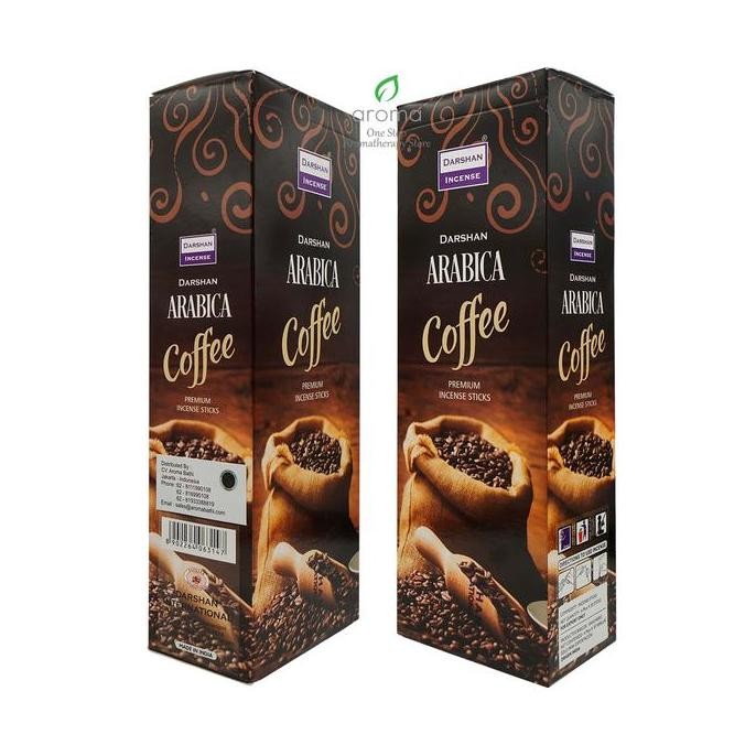 Dupa India Aromaterapi Hexa - Darshan Arabica Coffee [terbaik]