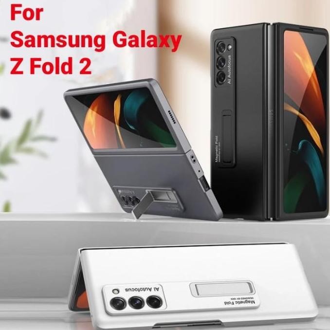 Case Samsung Galaxy Z Fold 2 Matte Magnetic Stand Case GKK Original