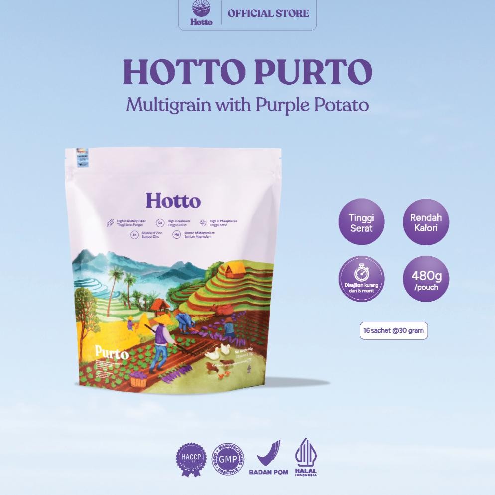 

Hotto Purto Multigrain With Purple Potato 1 Pouch