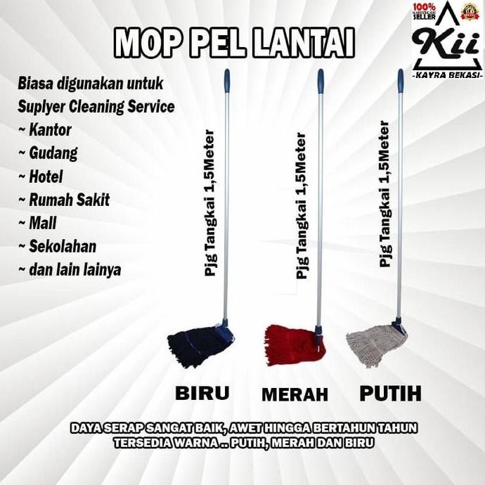Alat Pel Lantai Set - Super Mop Pel Lantai - Pel Mop Kualitas Terbaik