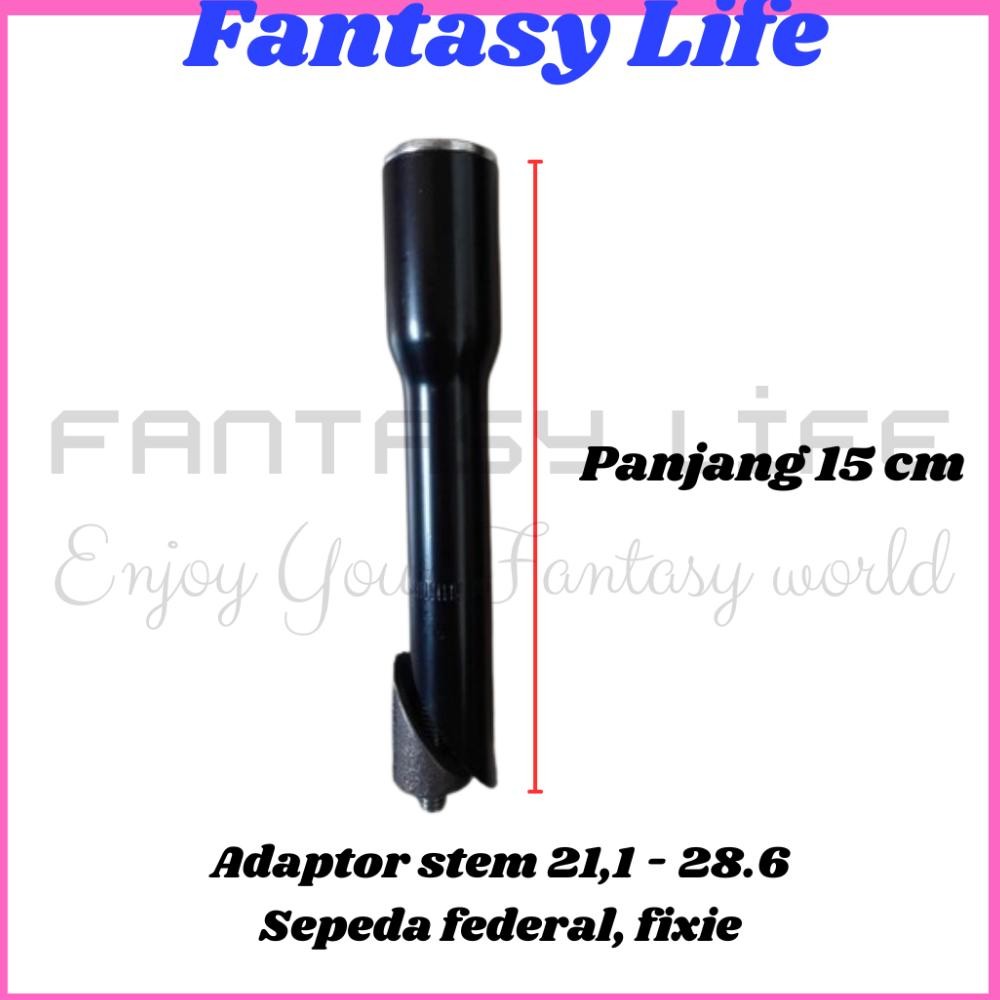 Ter-98 Ukd- Adaptor Stem Sambungan Tiang Stang Sepeda Bmx Mtb Original