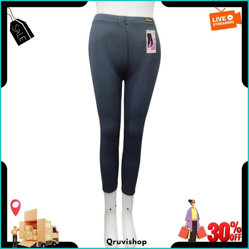 Celana Leging Dewasa 7/8 Merek Guojisan Bahan Katun Spandek Impor Uk Std - Jumbo Gratis Ongkir