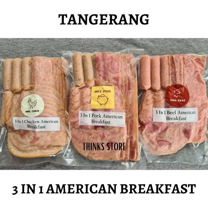 

PAKET SARAPAN/BREAKFAST - BACON HAM SOSIS PREMIUM TH