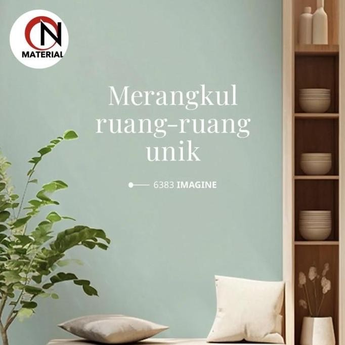 New Edition Cat Jotun 6383 Imagine / Hijau Sage Muda / 2.5 L / 3.5L