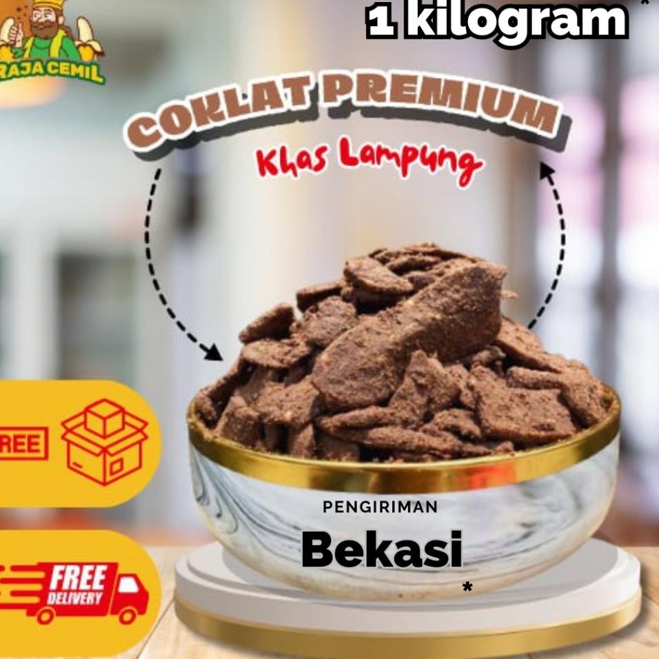

1 Kilogram Keripik Pisang Cokelat Lampung Pisang Kepok Kripik Pisang Coklat Lampung Rajacemil