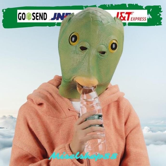 ~~~] TOPENG ALIEN HALLOWEEN, MASK VOGUE HALLOWEEN, TOPENG TIKTOK IKAN