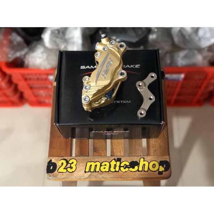 BEBAS ONGKIR - Kaliper nissin samurai brake original japan pnp ninja 250 kawasaki