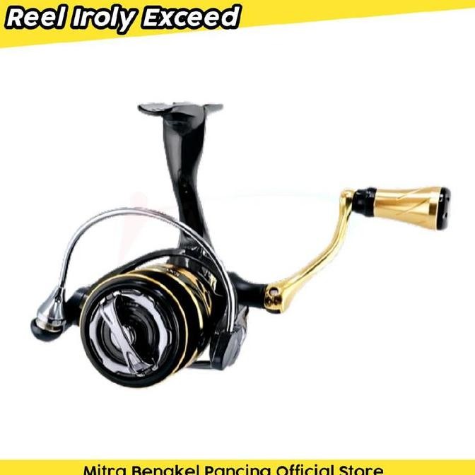 Reel Iroly Exceed Carbon Body  500 - 1000 Salt Water Mini Ultralight Reel Pancing Original