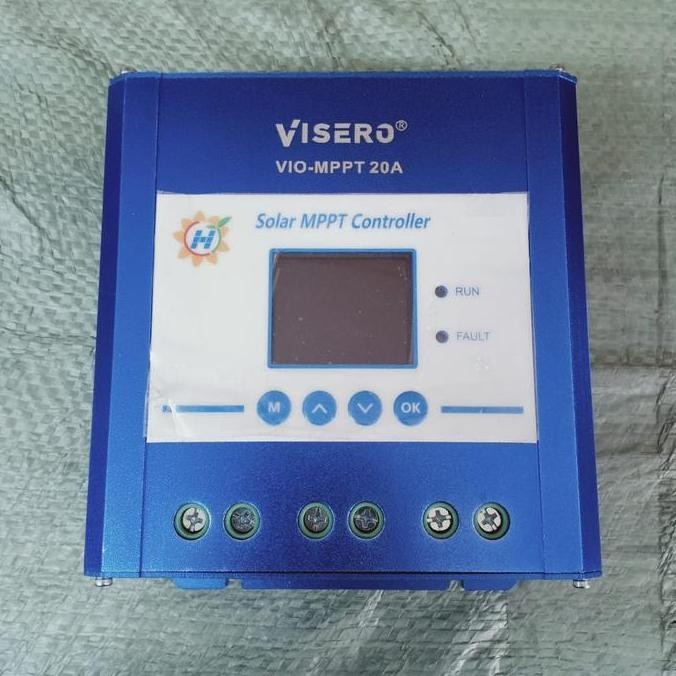 Visero mppt 20a 12v 24 v 48v power mppt solar charge controller