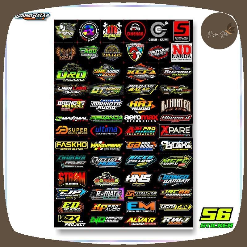 

Harga Promo STIKER SOUND SYSTEM VYNIL ANTI AIR ISI 63/56/55 Sticker - Faskho Brewog Brengos BJ Hunter Viral Kekinian Terbaru 2025 DS-93