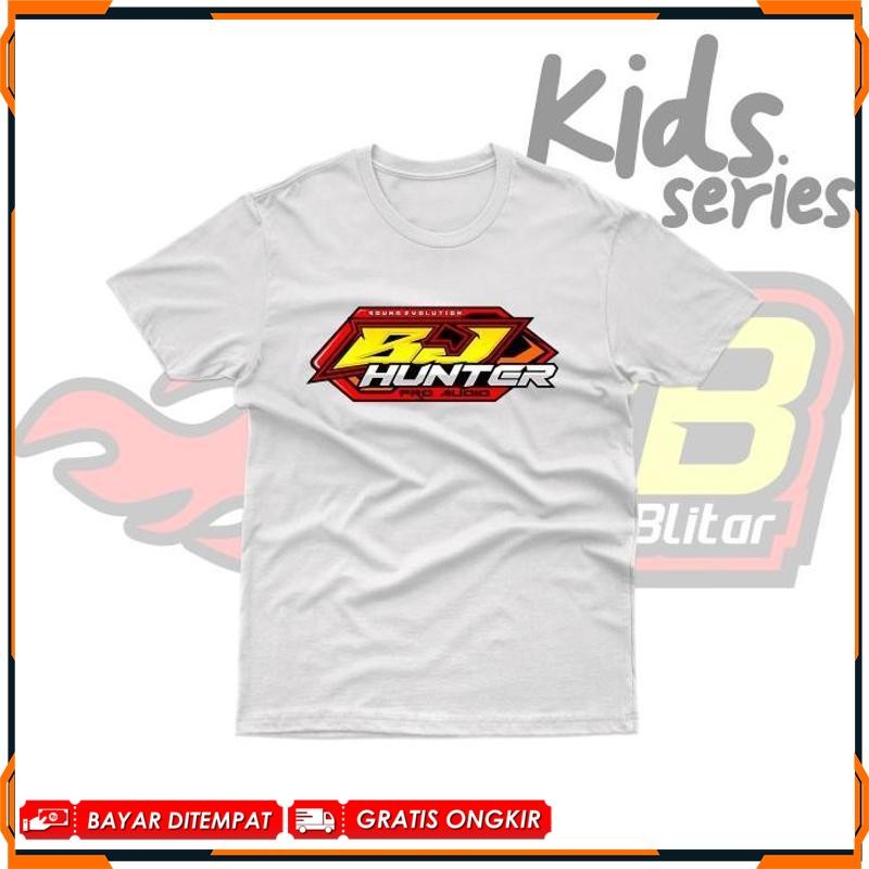 Terjamin Baju Kaos Anak BJ Hunter New Katun COmbed Sound System Viral Kekinian Terbaru 2025 RL-99