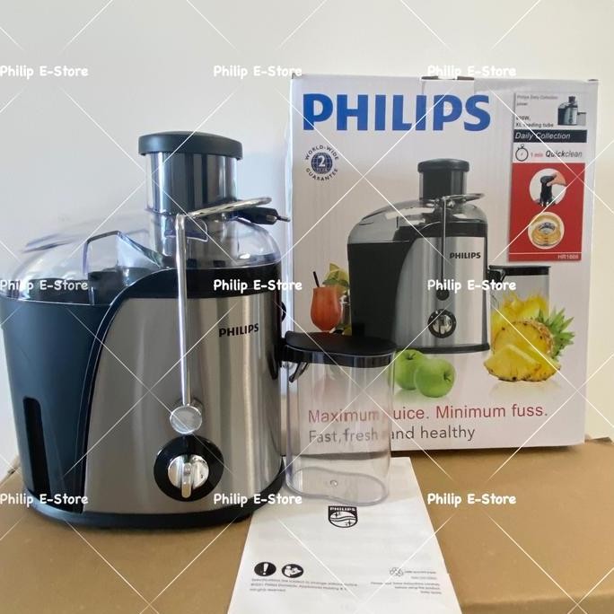 Philips Juicer Blender HR866 800W-Slow Juicer 99% Fresh Juice Blender -0Ml/Philips Juicer Extractor 