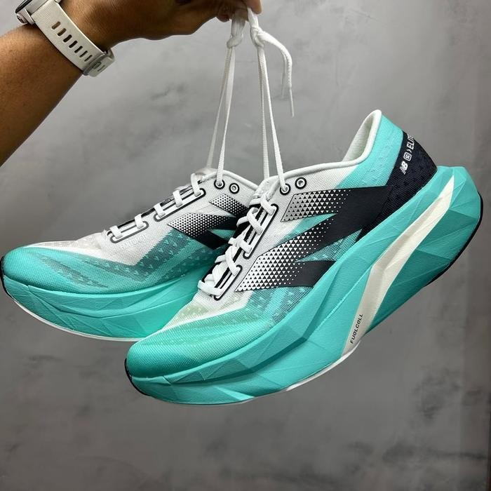 SP Sepatu Running Original NB Fuelcell Sc Elite V4  Sky Blue BNIB