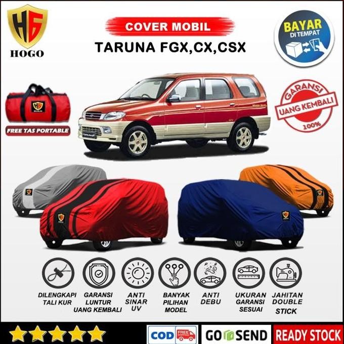 Body Cover Mobil Taruna Csx/ Cx / Long/ Short /Oxxy / Sarung Mobil Daihatsu Taruna 2000, 2001, 2002,
