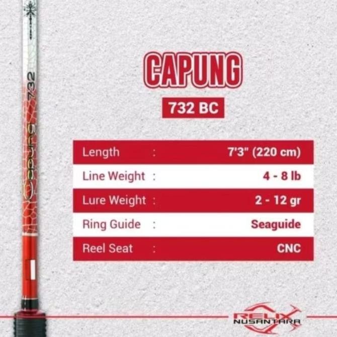 Relix Nusantara Joran Capung 662 BC & 732 BC Original