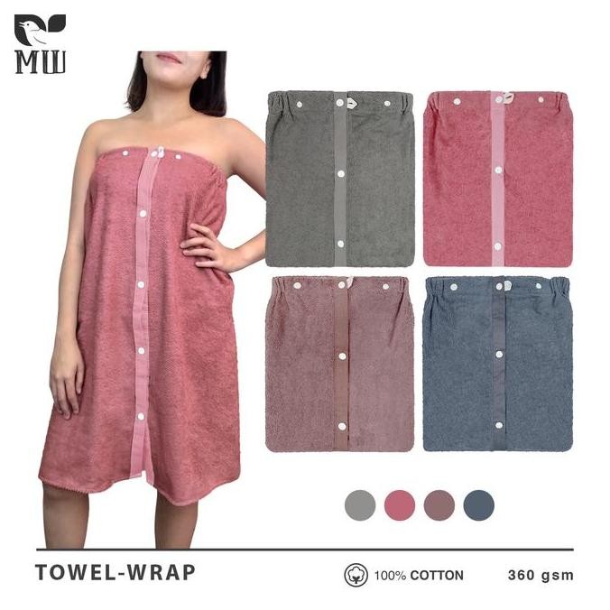 Handuk Kemben Kimono Morning Whistle Bamboo Bambu Bambu