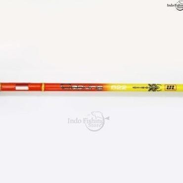 Rod Joran Pancing Relix Nusantara capung 622UL 1-3lb GEN 4 Spinning GEN II Orange Free Packing pipa 