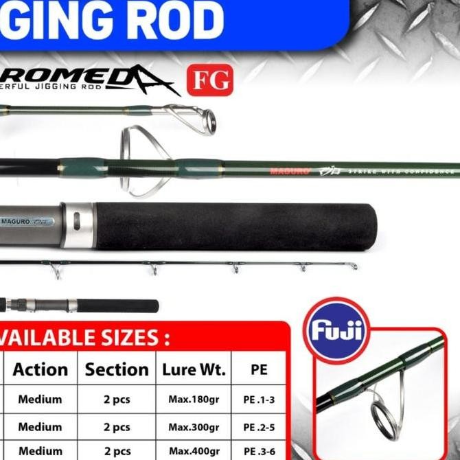 joran maguro andromeda pe 3-6 joran jigging Original