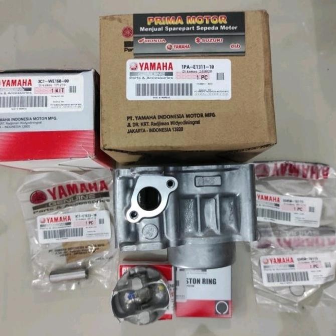 BLOK CYLINDER VIXION VIXION NEW R15 BLOK VIXION NEW R15 SET ORI YAMAHA Original