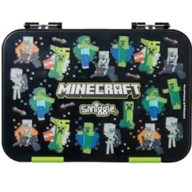 Smiggle Bento Box Minecraft/Kotak Makan Minecraft/Tempat Makan Smiggle