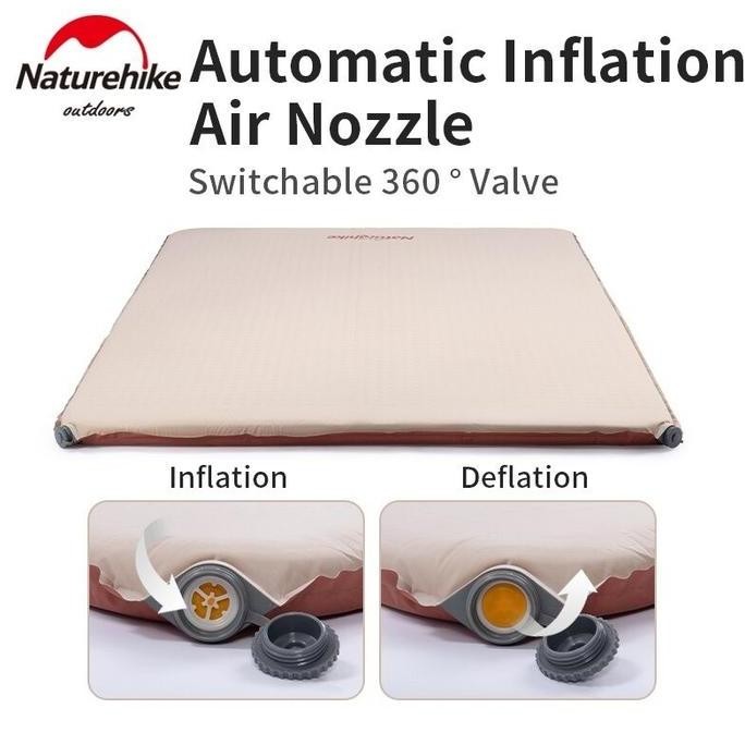 Matras Double Nh21Fcd11 Self Inflate Sleeping Pad Camping Allshop