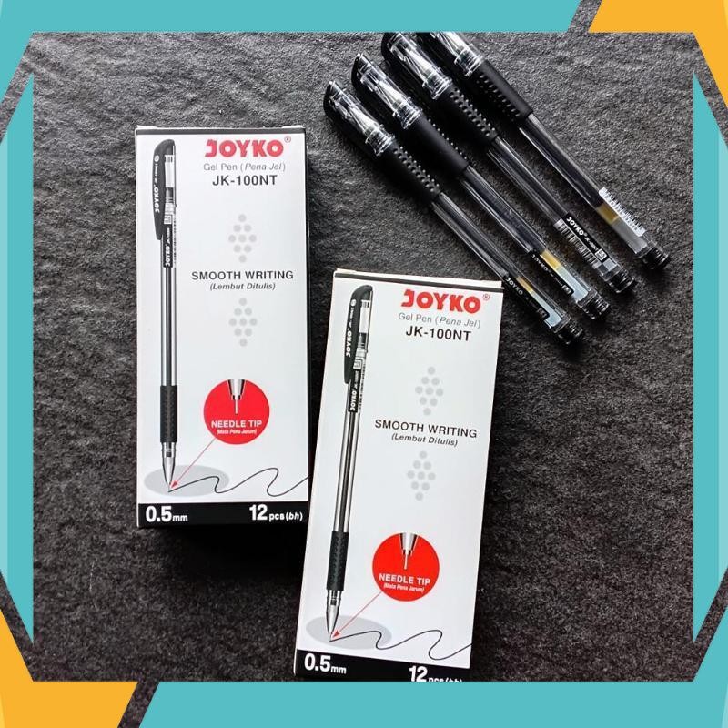 

Cuci Gudang Pulpen Gel Pen Joyko JK-100NT ( 12 Pcs ) [ Original ] MQO-40