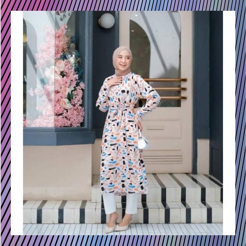 Diskon PAKAIAN MUSLIM - JHANA TUNIK - TUNIK MUSLIM - PAKAIAN WANITA - PAKAIAN TERLARIS IOY-48