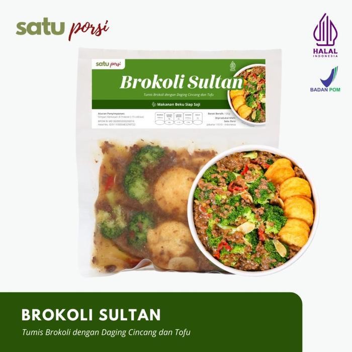 

LS Satu Porsi Brokoli Sultan | Frozen Food Ready Meal