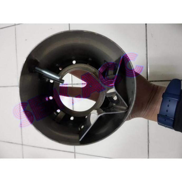 Muffler Cutter Innova Reborn Stainless/Sambungan Knalpot Innova Reborn Stainless