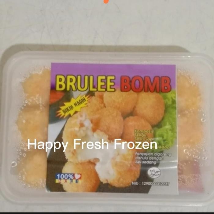 

LS Brulle Bomb Brulle Mozarella beku Frozen mix isi 9 jajanan