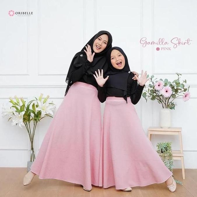 DF192 }} Oribelle Kids Gamilla Skirt - Basic skirt - Rok anak/Rok dewasa- Rok Bawahan - Busana Musli