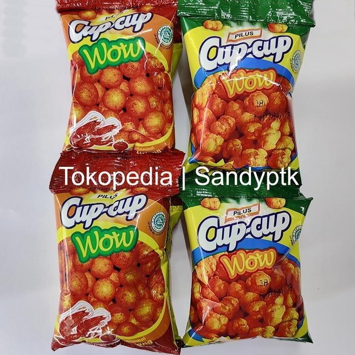 

LS Snack Cemilan Legendaris Pilus Sambal Udang Pedas Manis Cup Cup Cupcup