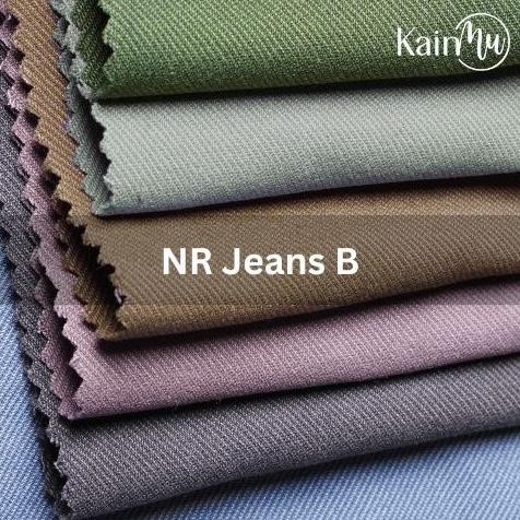 Terjangkau KAIN SOFT JEANS STRETCH NR JEANS B - KAINMU ,.