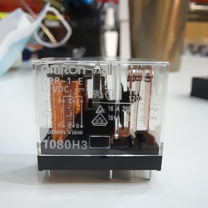 ,,,,,,,] OMRON G2R-1-E / G2R1E / G2R DC12V DC24V PCB POWER RELAY 12VDC / 24VDC