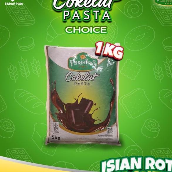 

Tekomas Cokelat Pasta Choice 1 Kg Cokelat Isian Topping Roti Siap Pakai Bahan Kue Praktis Baking Food