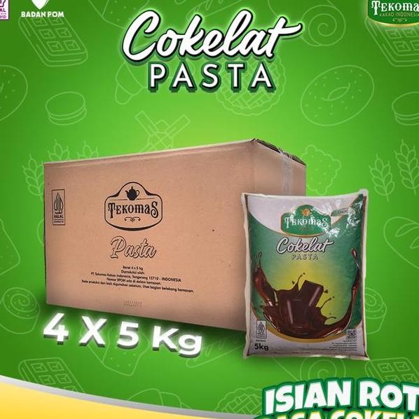 

Tekomas 1 Dus Isi 4 Pasta Coklat Choice 5 Kg Cokelat Isian Topping Roti Siap Pakai Bahan Kue Manis Bag Baking Food Tepung