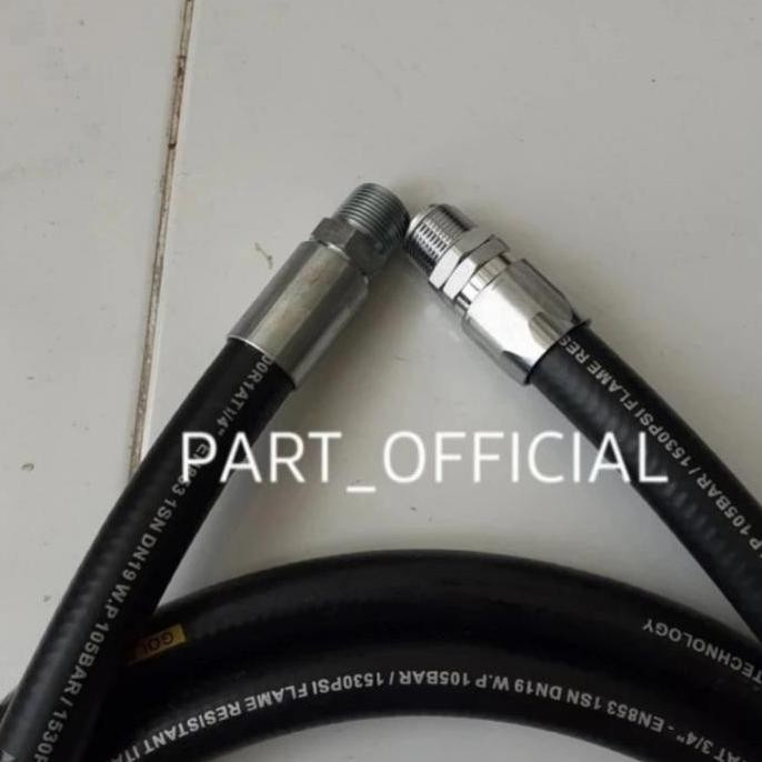 NEW - SELANG NOZEL SELANG SWIVEL METER LENGKAP DNG SWIVEL