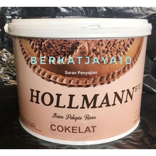 

Hollmann Butter Cream Holman Rasa Cokelat Topping Kue 1Kg