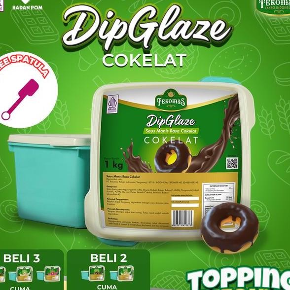 

Tekomas Dip Glaze Rasa Coklatcokelat 1 Kg Eco Topping Donut Lumer Bahan Kue Siap Pakai Food Baking Makanan Manis Choco Pisang Keju Selai